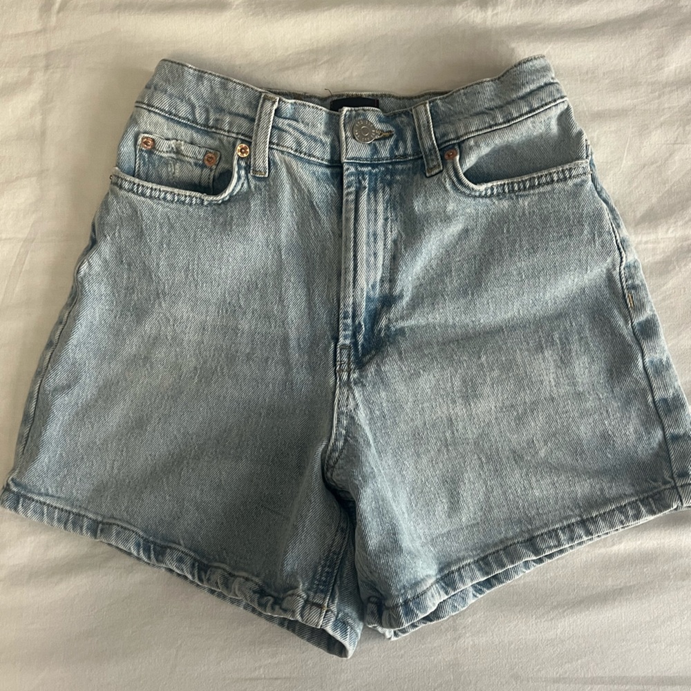 BDG Light Blue Jean Shorts